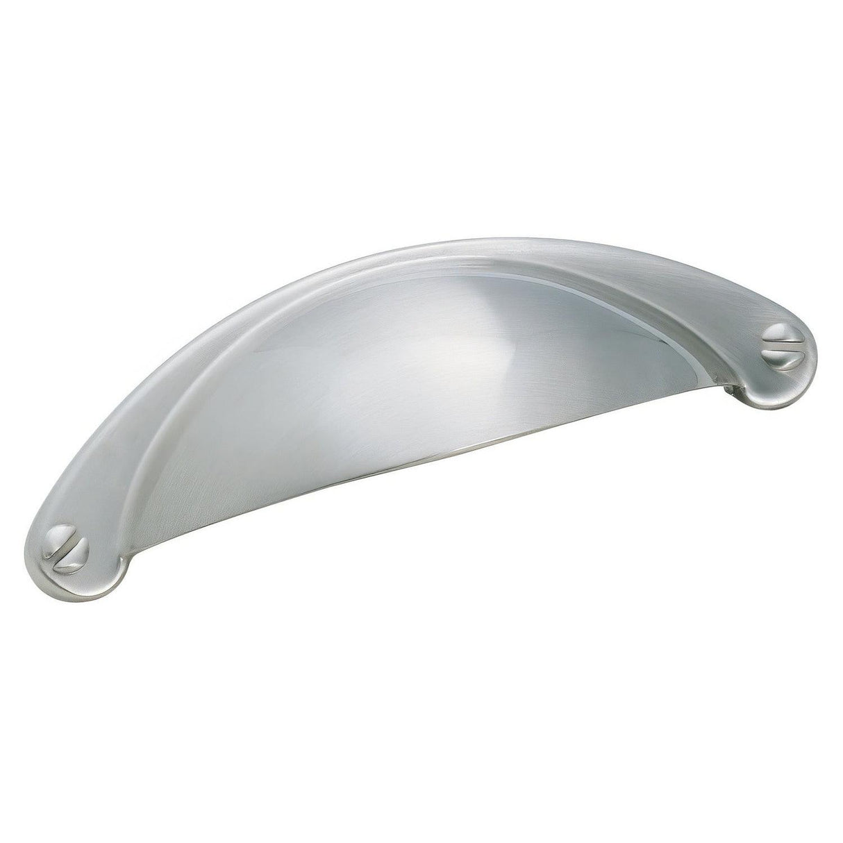 Amerock BP9365G10 BP9365 2-1/2" Centers Cabinet Cup Pull Satin Nickel