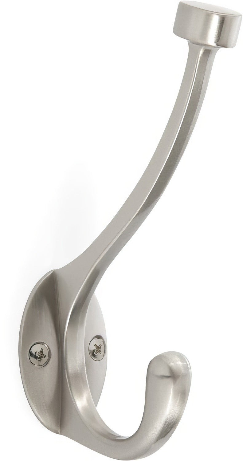 Amerock H55465G10 H55465 Adare Pilltop Coat and Hat Hooks Satin Nickel