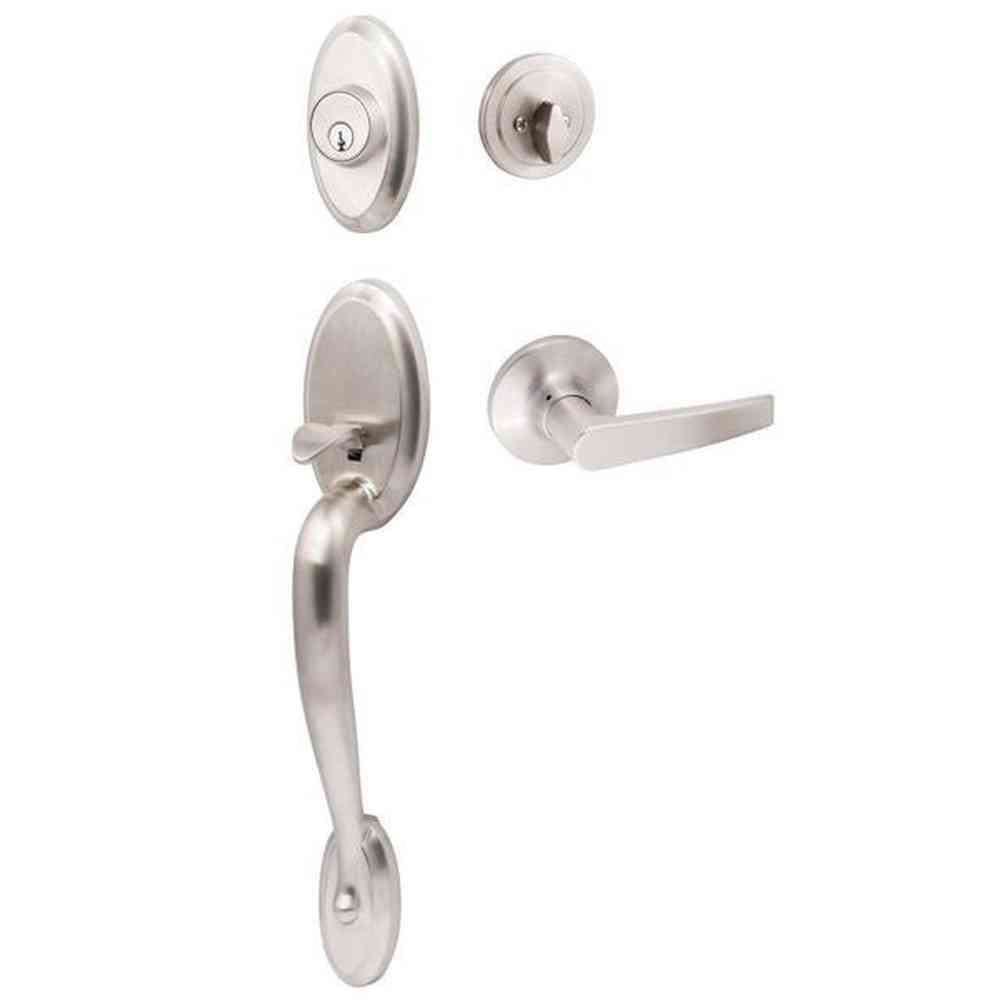 Sure-Loc AN507-CD 15 satin nickel single cylinder handleset