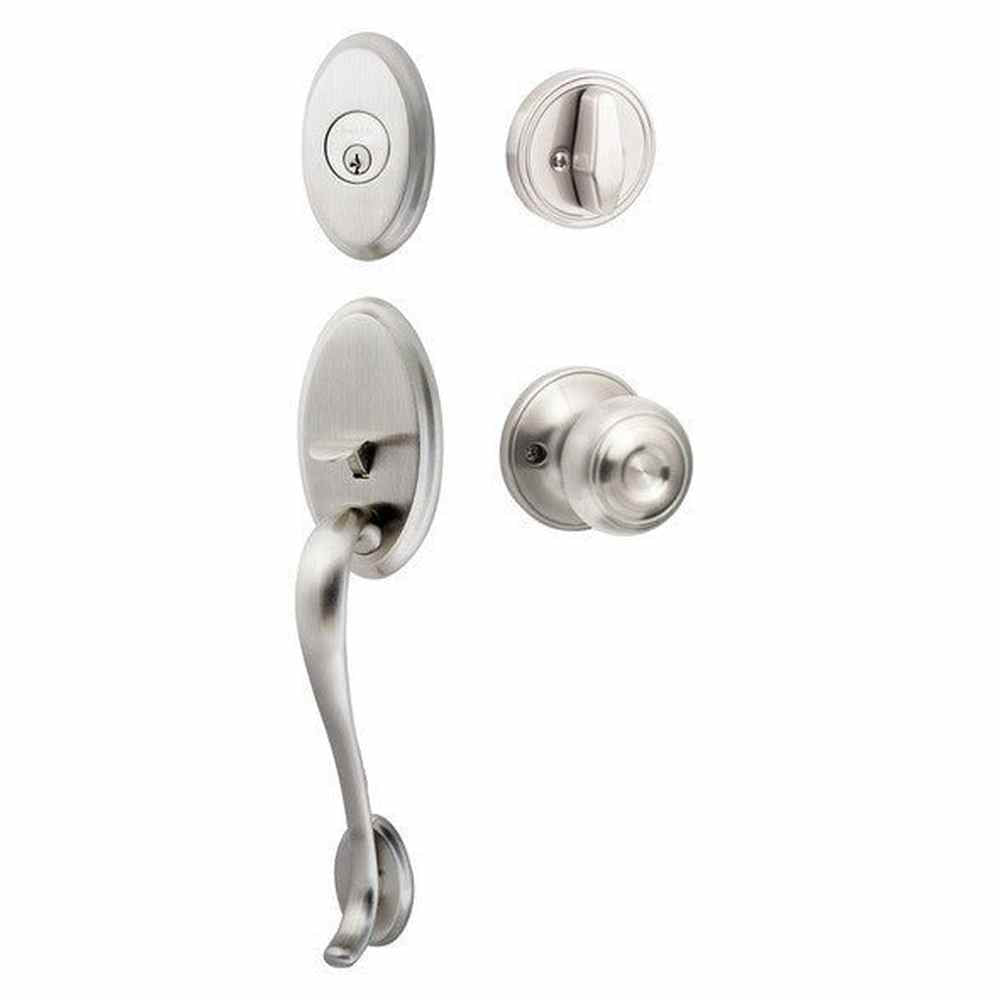 Sure-Loc AN507-JN 15 satin nickel single cylinder handleset
