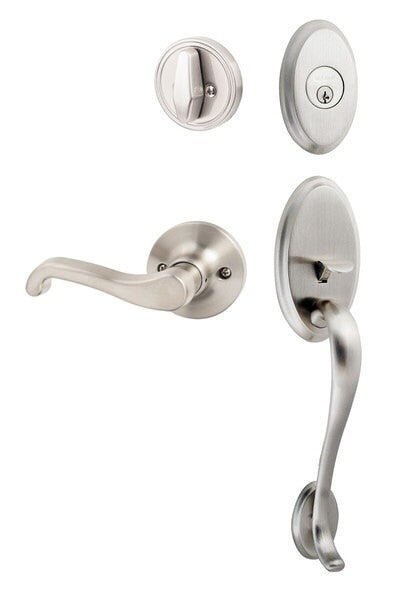Sure-Loc AN507-SG LH 15 satin nickel single cylinder handleset