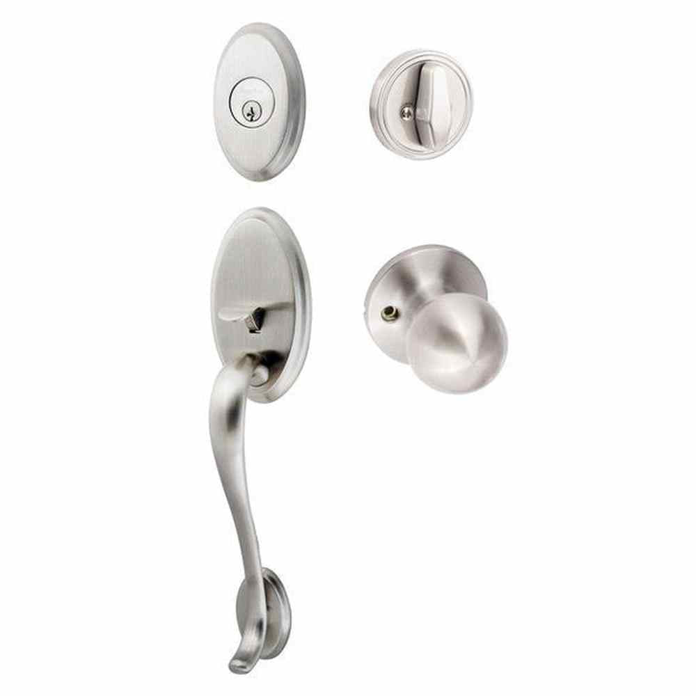 Sure-Loc AN507-TA 15 satin nickel single cylinder handleset