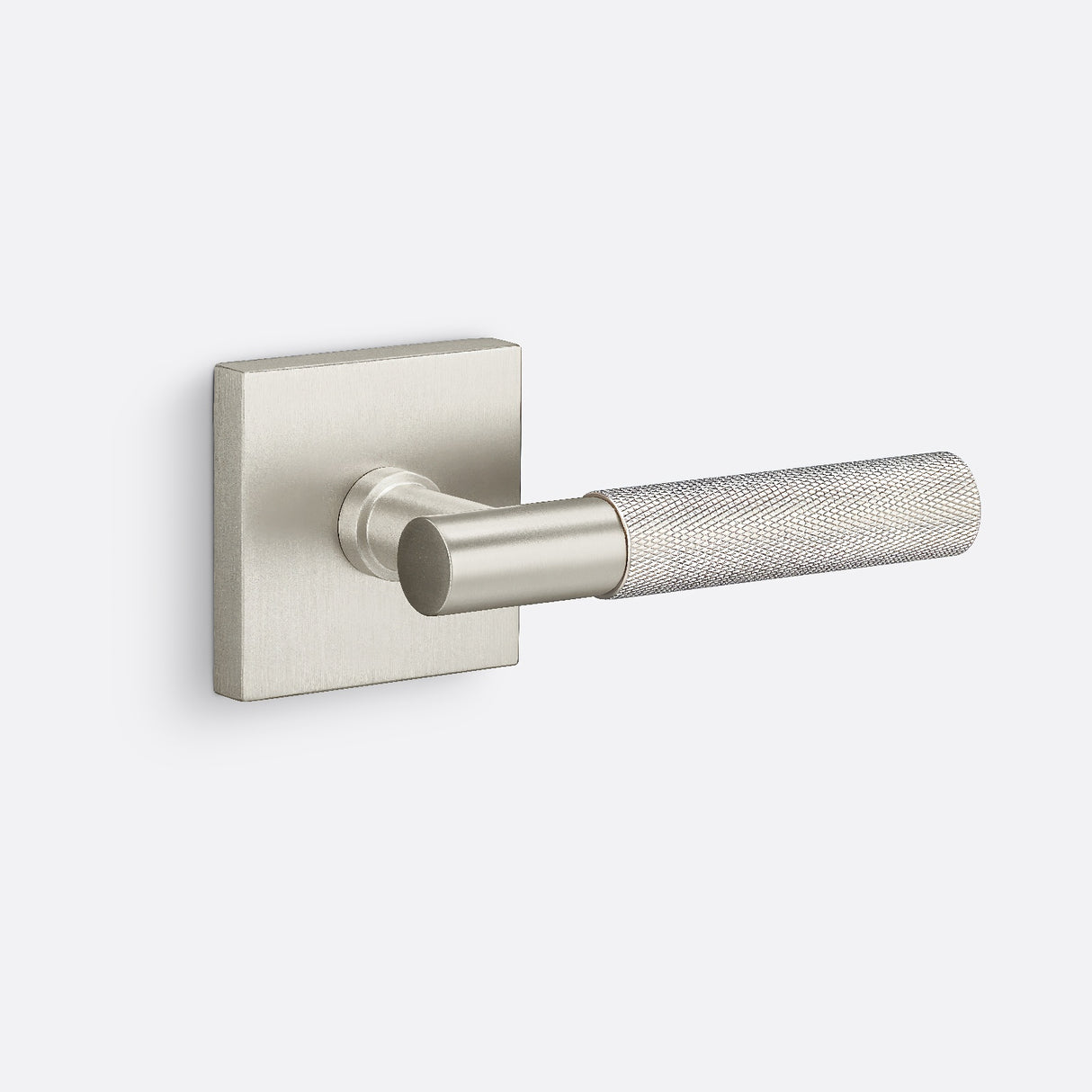 Sure-Loc AP100-SQ 15 GRIP-KN 15 satin nickel dummy door lever
