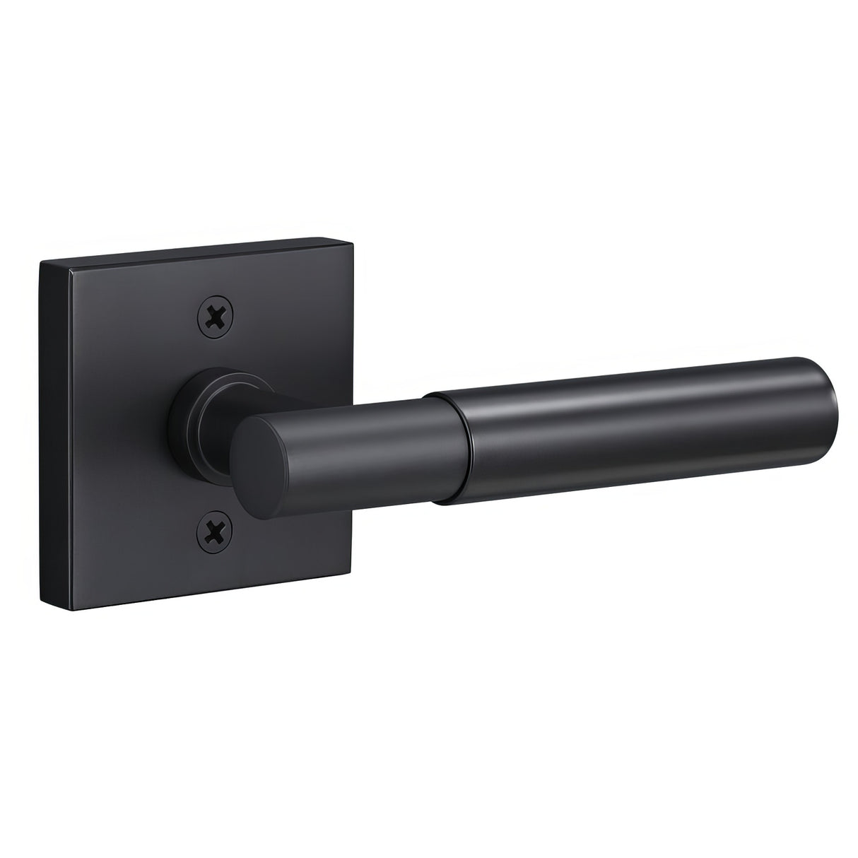 Sure-Loc AP100-SQ FBL GRIP-SM FBL flat black dummy door lever