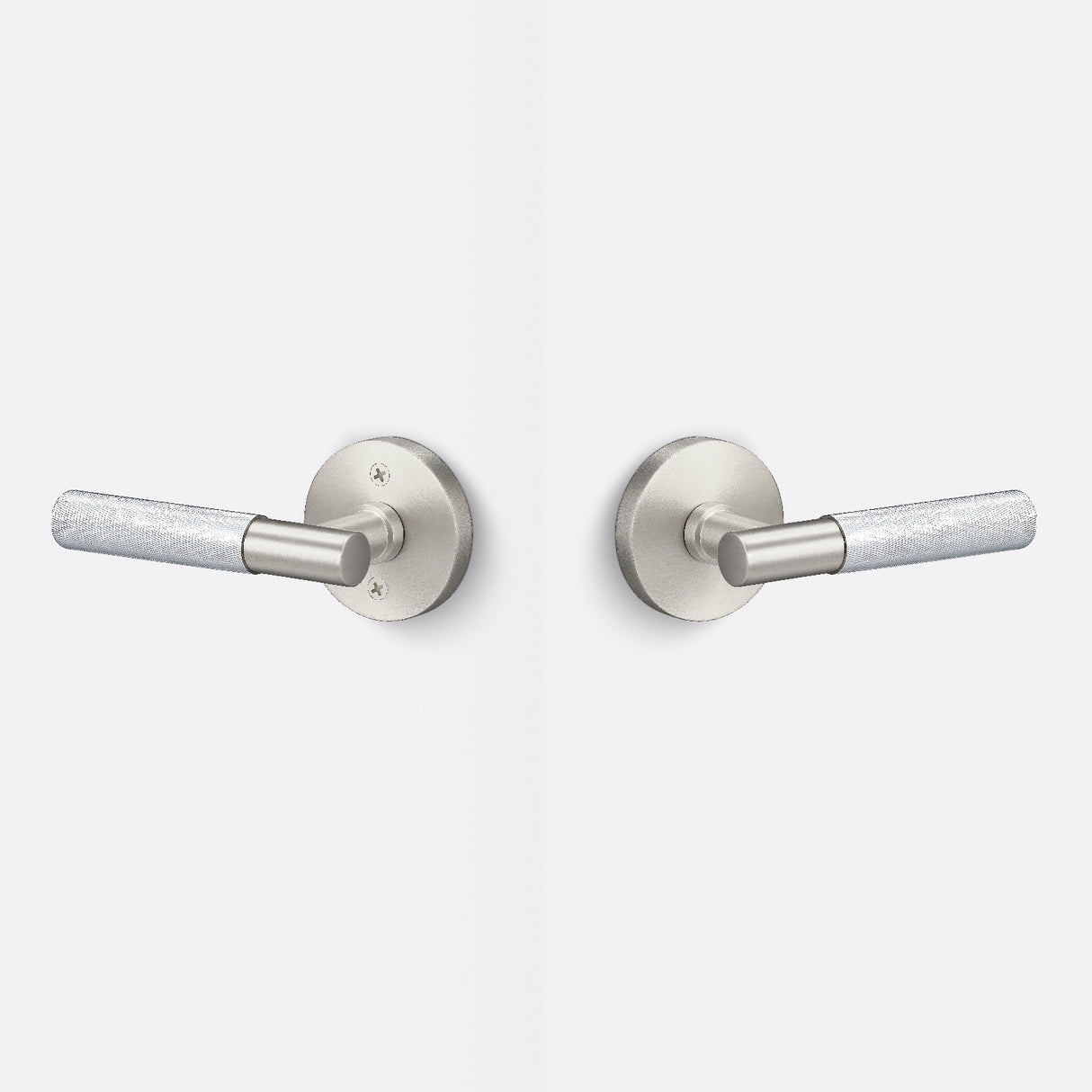 Sure-Loc AP101-RD 15 GRIP-KN 26 satin nickel / polished chrome passage door lever