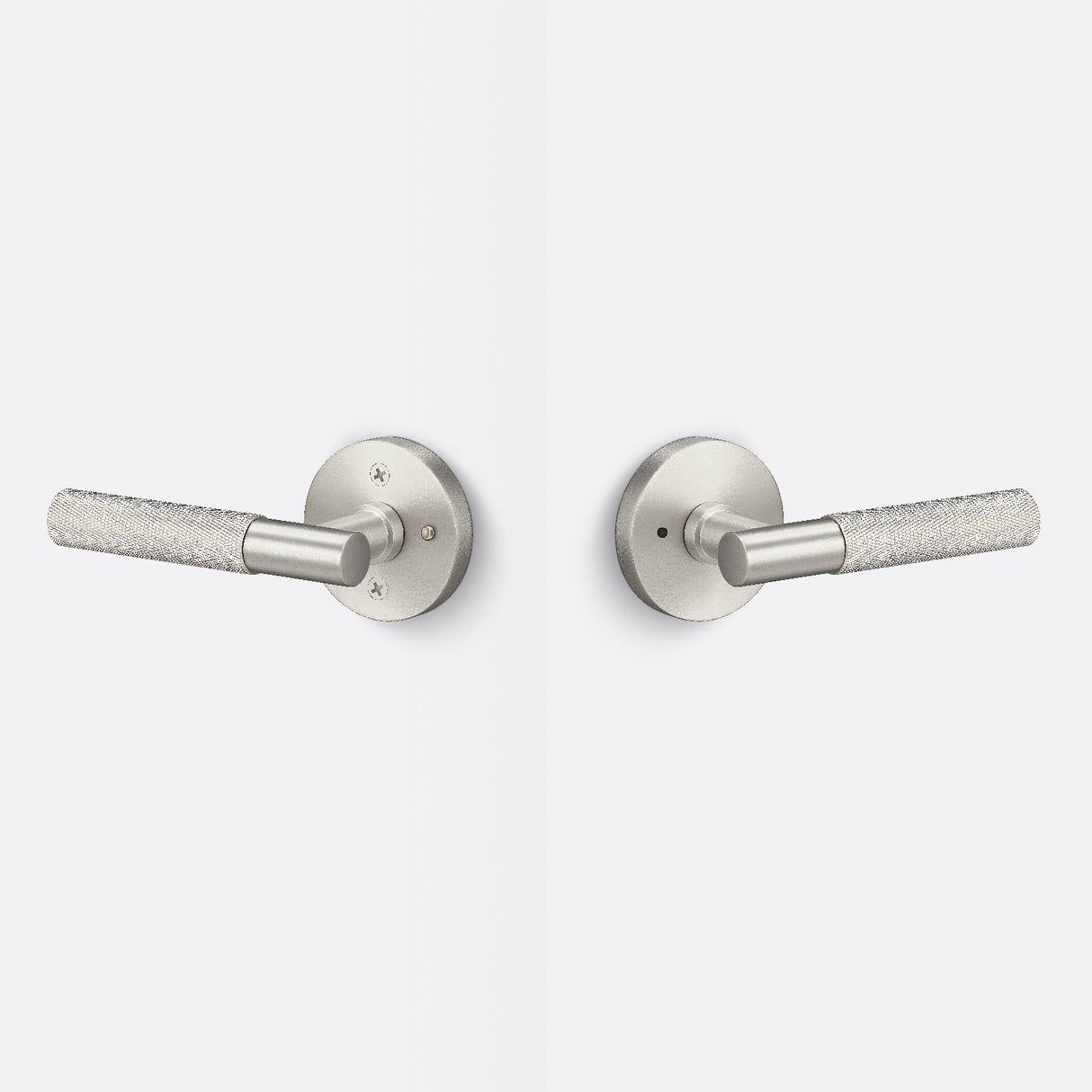 Sure-Loc AP102-RD 15 GRIP-KN 15 satin nickel privacy door lever