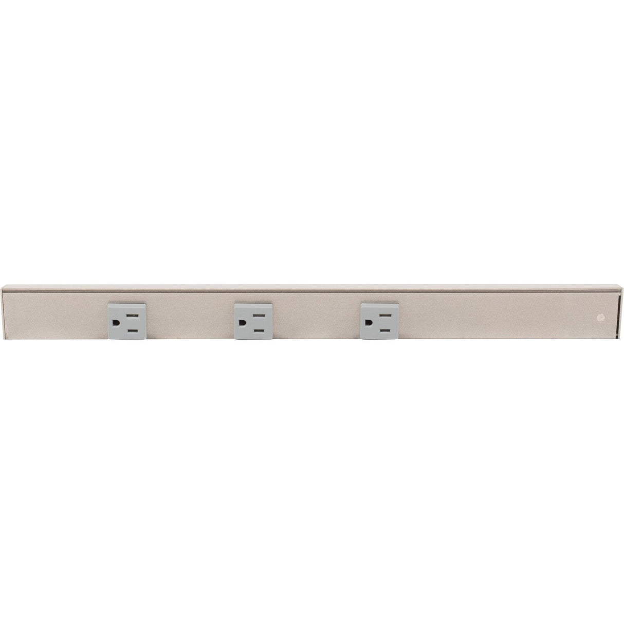 Task Lighting APT18-3G-P-SN-R angle power strip