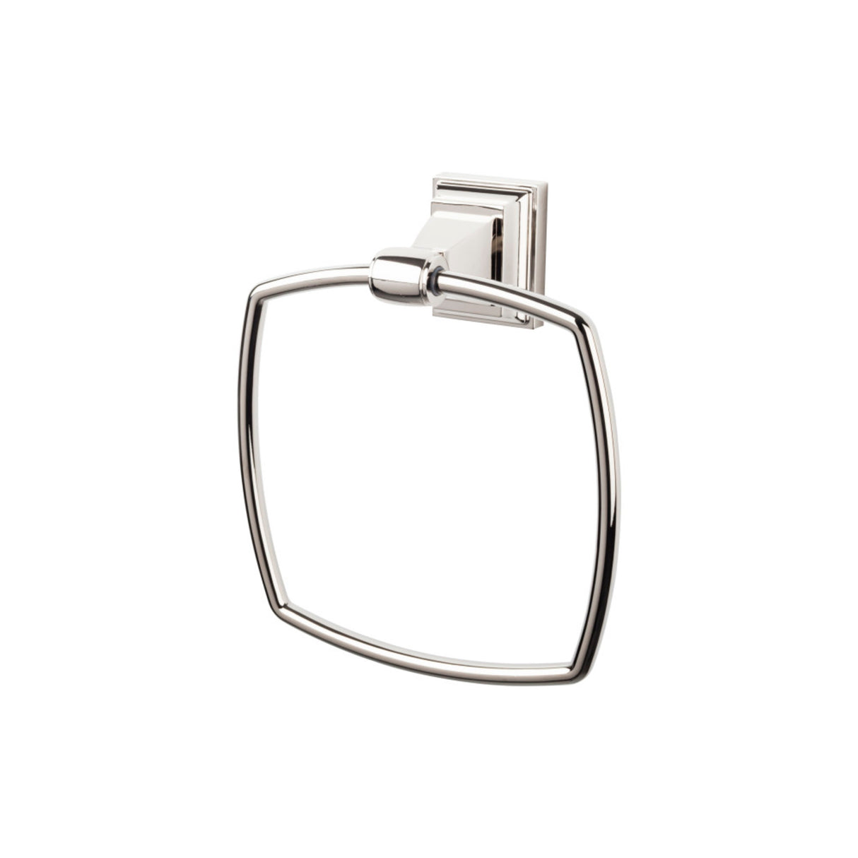 Top Knobs STK5PN TOP BATH (R) Stratton Bath Towel Ring Polished Nickel