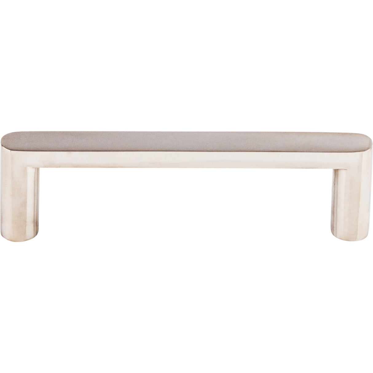 Top Knobs SS65 polished stainless steel cabinet pull