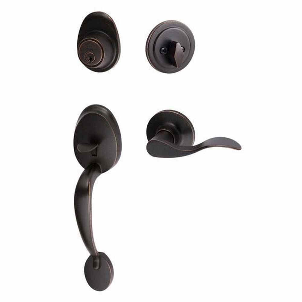 Sure-Loc AT507-SB RH 11P vintage bronze single cylinder handleset