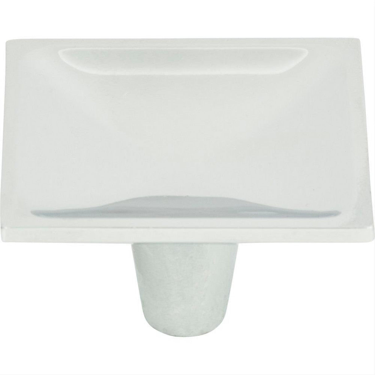 Atlas Homewares 227-CH Dap Square Knob 2" Polished Chrome
