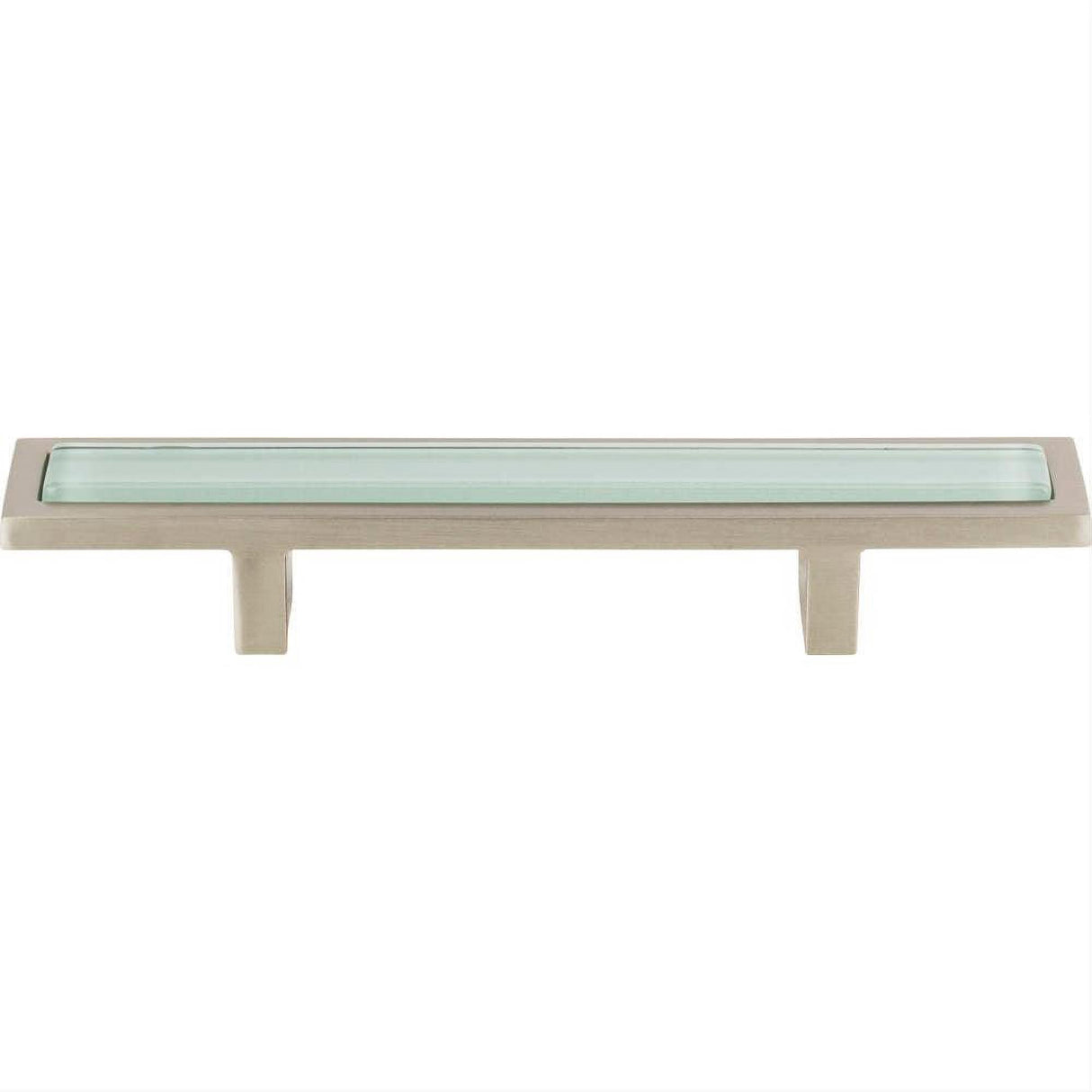 Atlas Homewares 231-GR-BRN Spa Black Pull 3" Center to Center Brushed Nickel