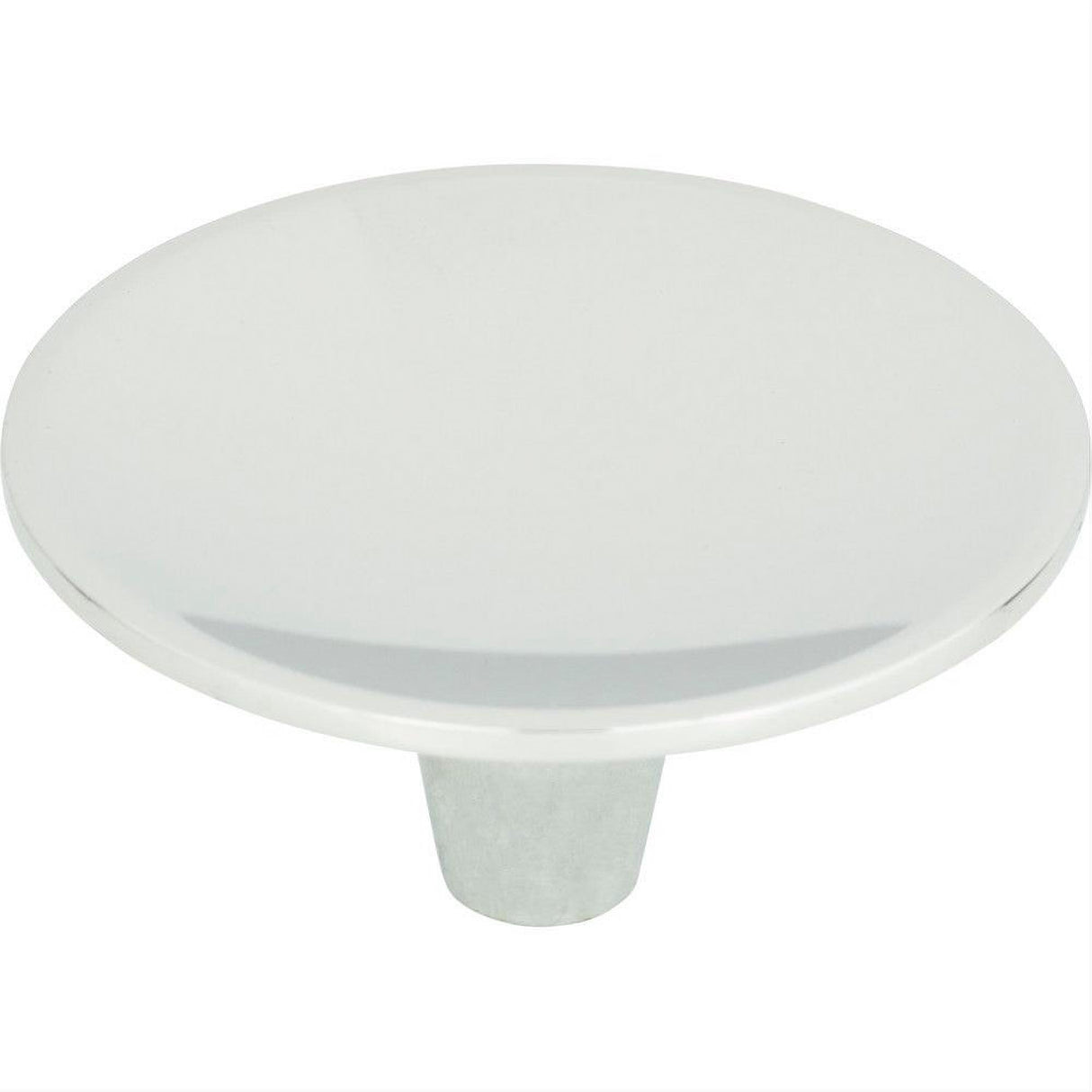 Atlas Homewares 233-CH Dap Round Knob 2-1/2" Polished Chrome