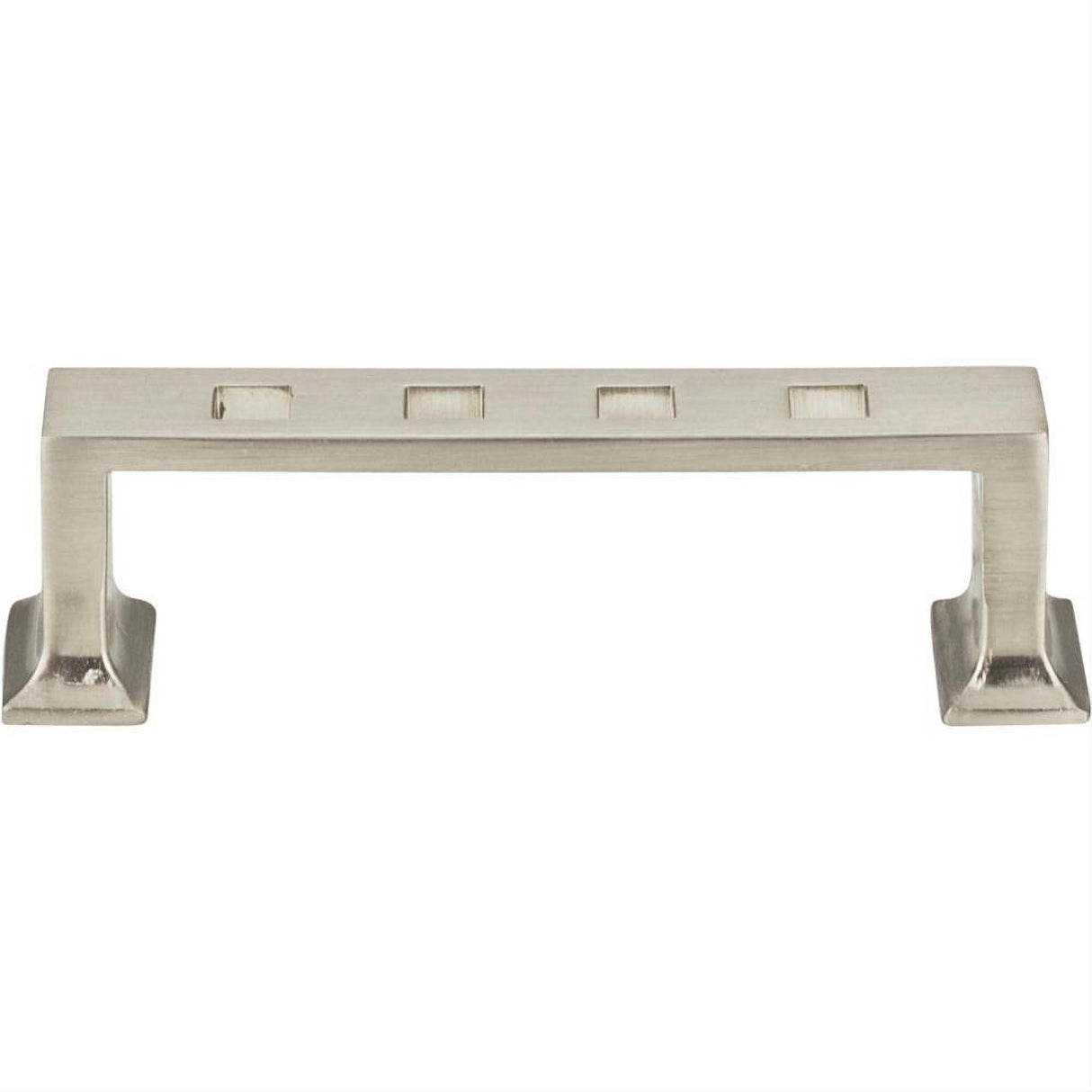 Atlas Homewares 250-BRN Modern Craftsman Pull 3" Center to Center Brushed Nickel