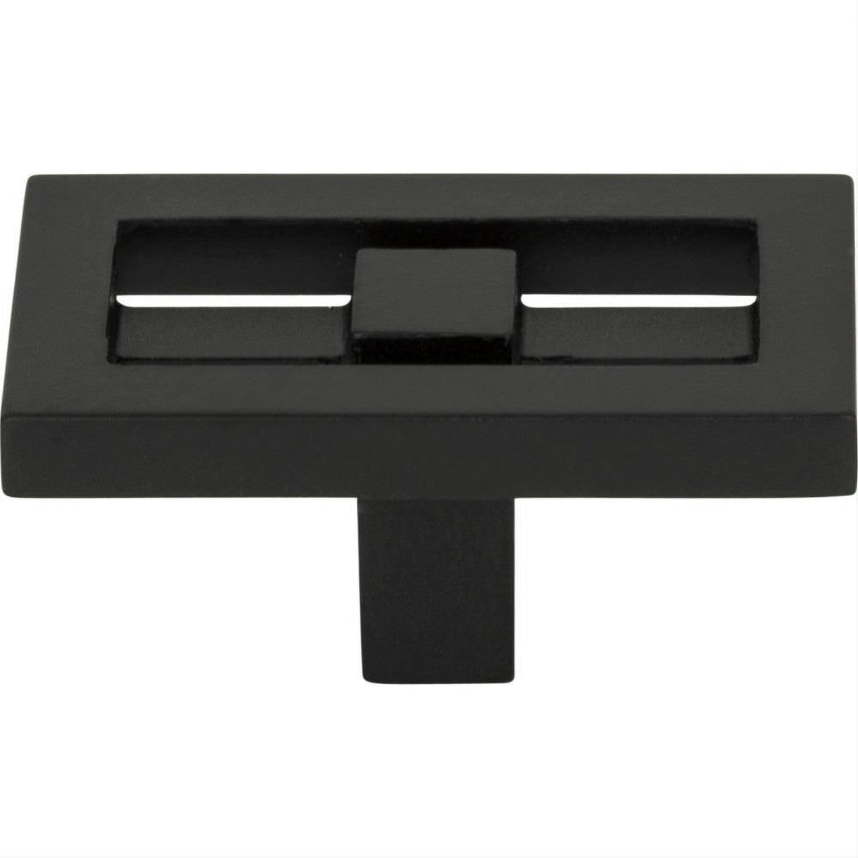 Atlas Homewares 261-BL Nobu Rectangle Knob 1-3/4" Matte Black