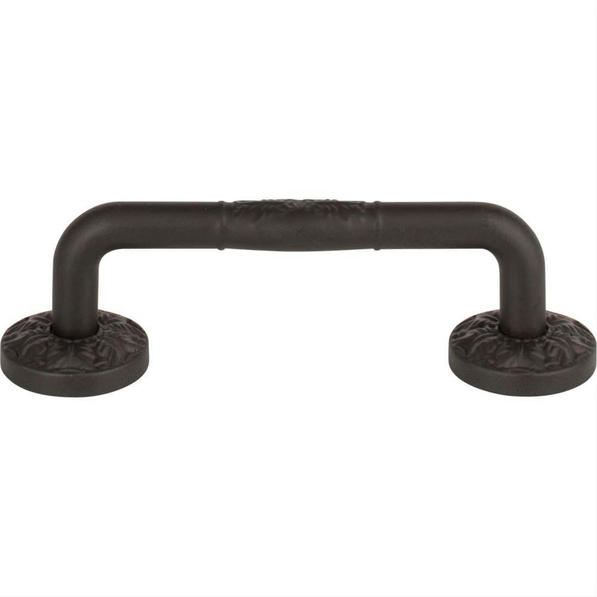 Atlas Homewares 264-O Hammered Medallion Pull 3" Center to Center Aged Bronze