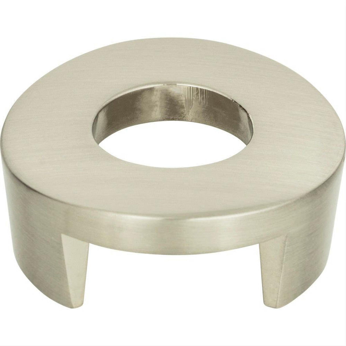 Atlas Homewares 268-BRN Centinel Round Knob 1-1/4" Center to Center Brushed Nickel
