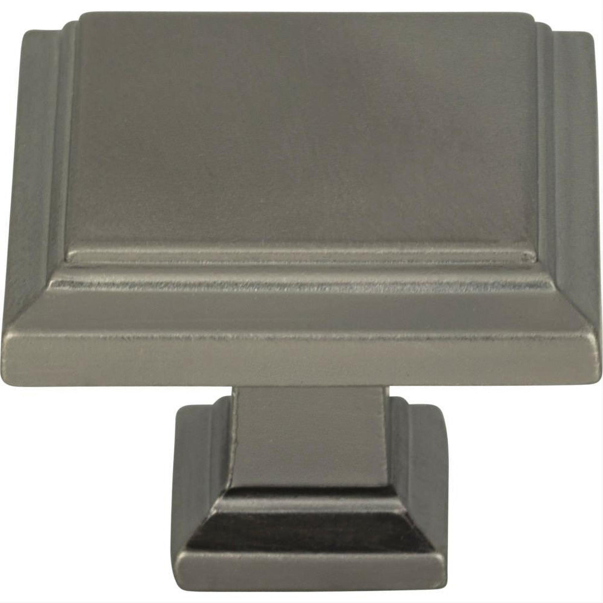 Atlas Homewares 289-SL Sutton Place Square Knob 1-1/4" Slate