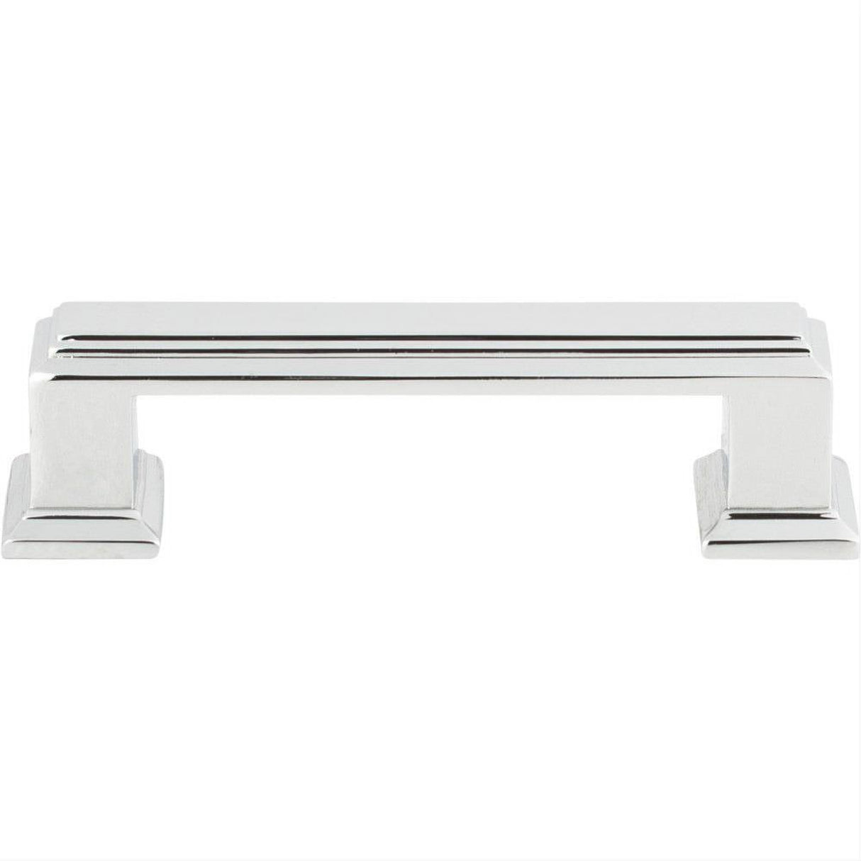 Atlas Homewares 291-CH Sutton Place Pull 3" Center to Center Polished Chrome