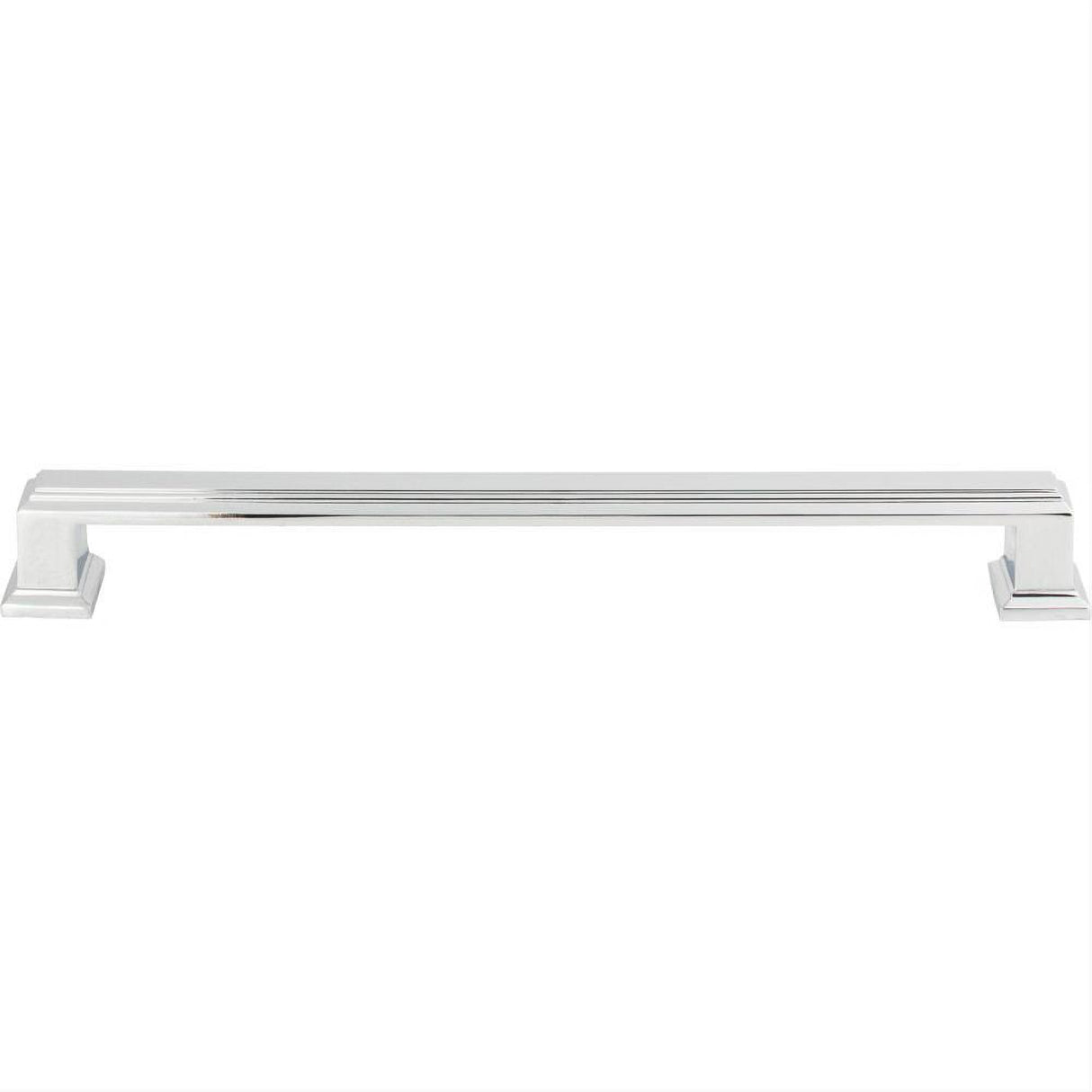 Atlas Homewares 293-CH Sutton Place Pull 7-9/16" Center to Center Polished Chrome