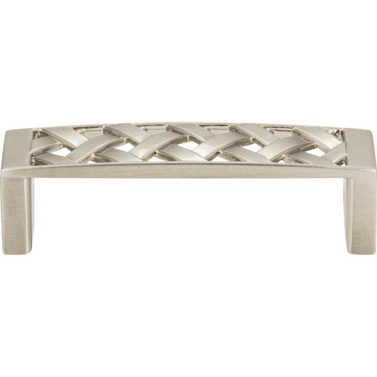 Atlas Homewares 310-BRN Lattice Pull 3" Center to Center Brushed Nickel