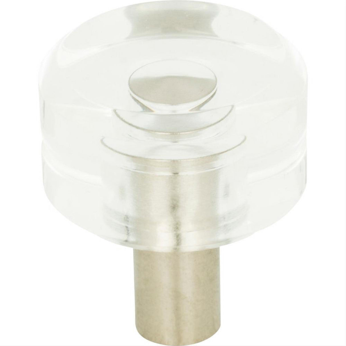 Atlas Homewares 3146-BRN Optimism Round Knob 1-3/16" Brushed Nickel