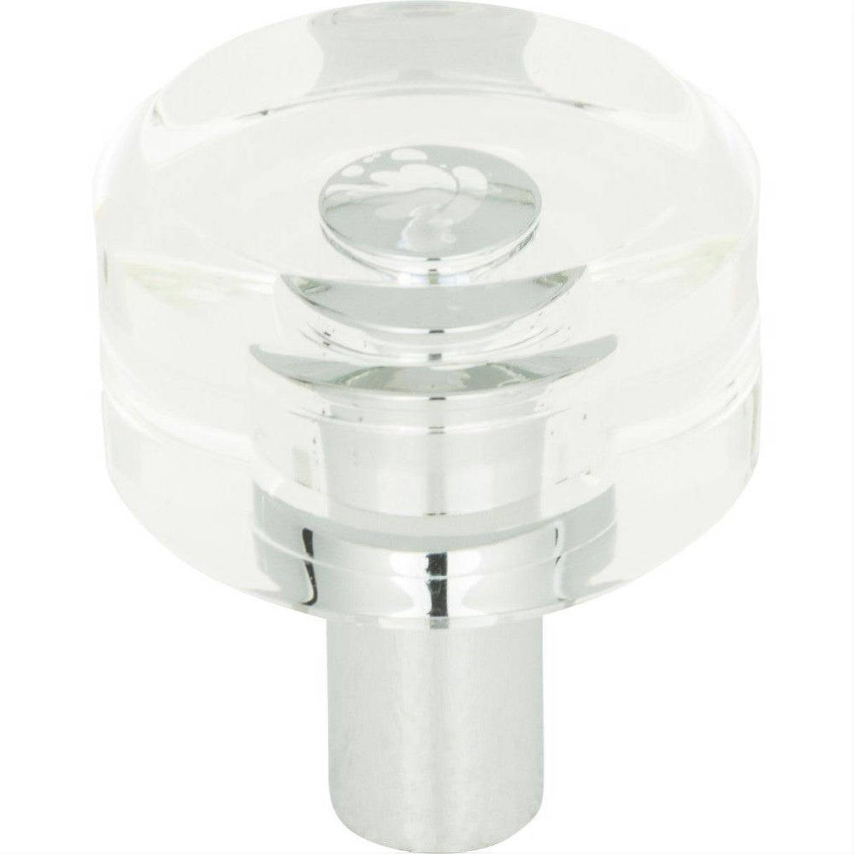 Atlas Homewares 3146-CH Optimism Round Knob 1-3/16" Polished Chrome