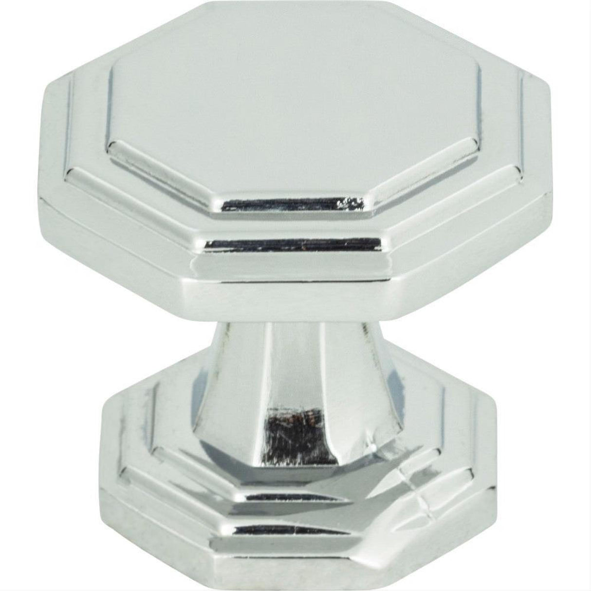 Atlas Homewares 319-CH Dickinson Octagon Knob 1-1/4" Polished Chrome