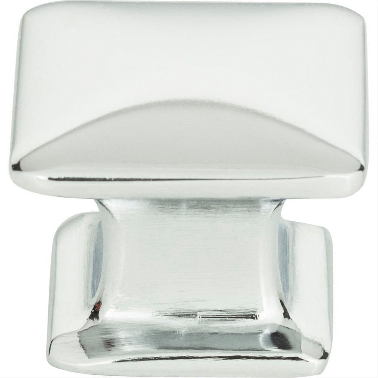 Atlas Homewares 322-CH Alcott Square Knob 1-1/4" Polished Chrome