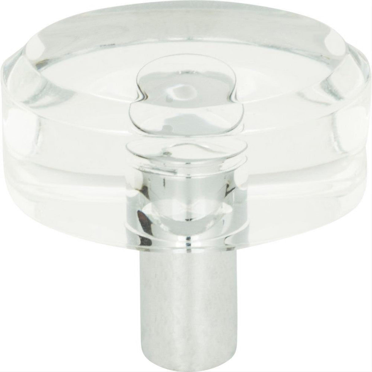 Atlas Homewares 3230-CH Optimism Oval Knob 1-1/2" Polished Chrome