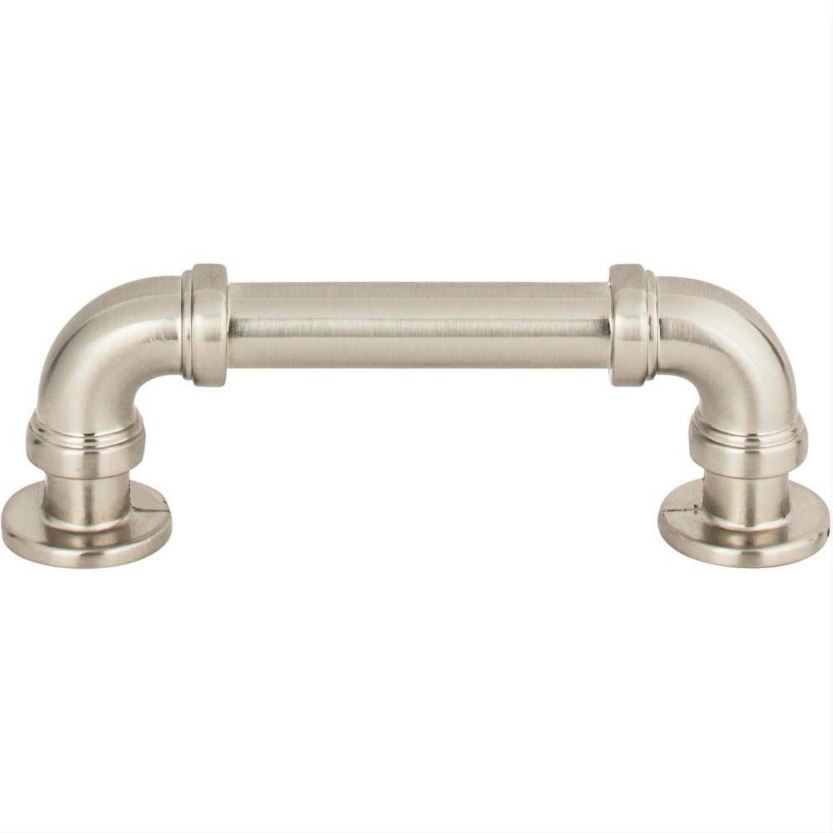 Atlas Homewares 367-BRN Steam Punk Pull 3" Center to Center Brushed Nickel