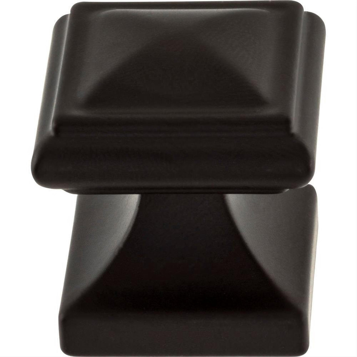 Atlas Homewares 370-BL Wadsworth Knob 1-1/4" Matte Black