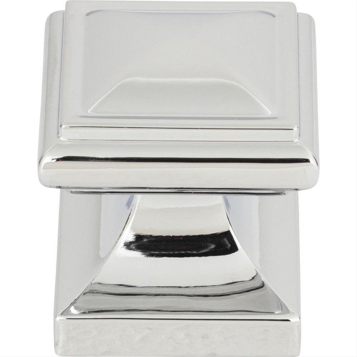 Atlas Homewares 370-CH Wadsworth Knob 1-1/4" Polished Chrome
