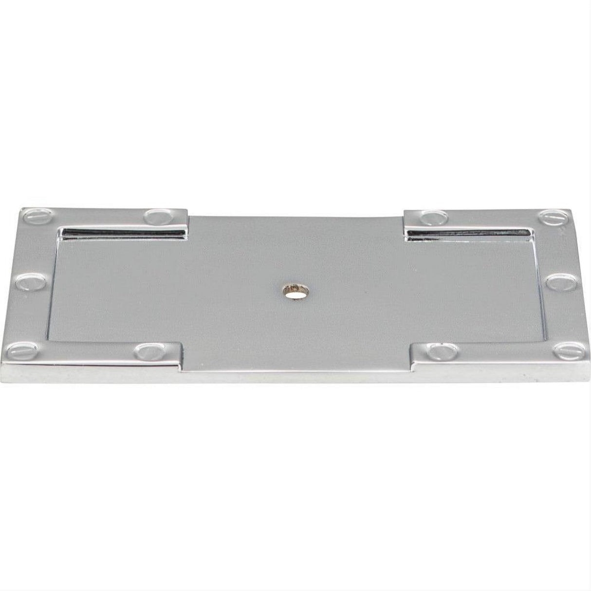 Atlas Homewares 378-CH Campaign L-Bracket Backplate Polished Chrome