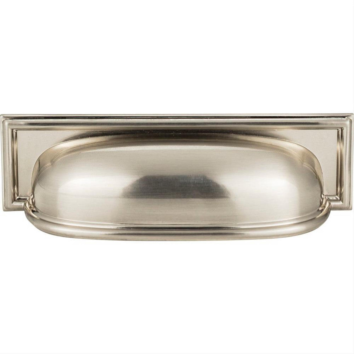 Atlas Homewares 383-BRN Campaign Rope Cup Pull 3-3/4" Brushed Nickel