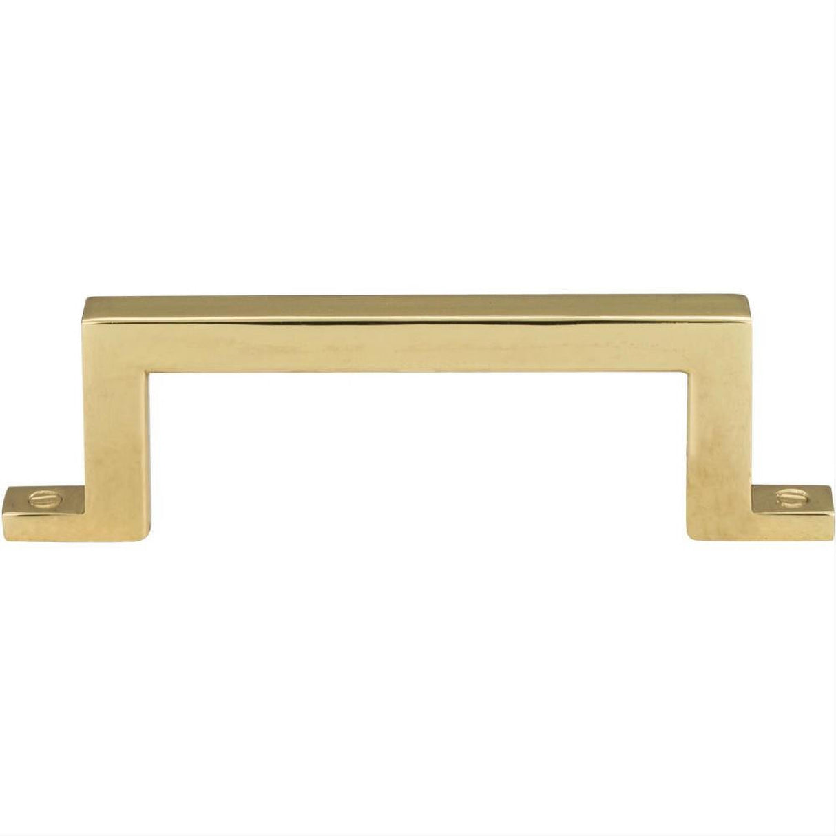 Atlas Homewares 384-PB Campaign Bar Pull 3" Polished Brass