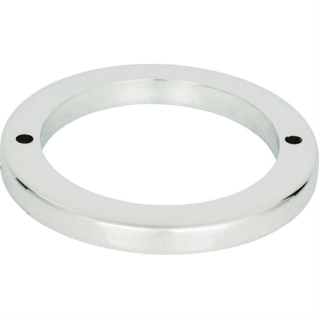 Atlas Homewares 390-CH Tableau Round Base 2-1/2" Backplate Polished Chrome
