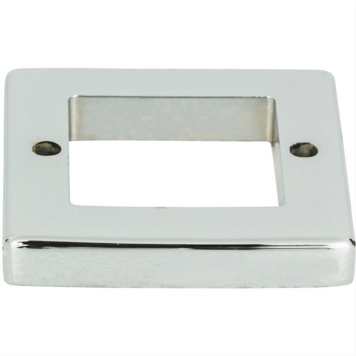 Atlas Homewares 392-CH Tableau Square Base 1-7/16" Backplate Polished Chrome
