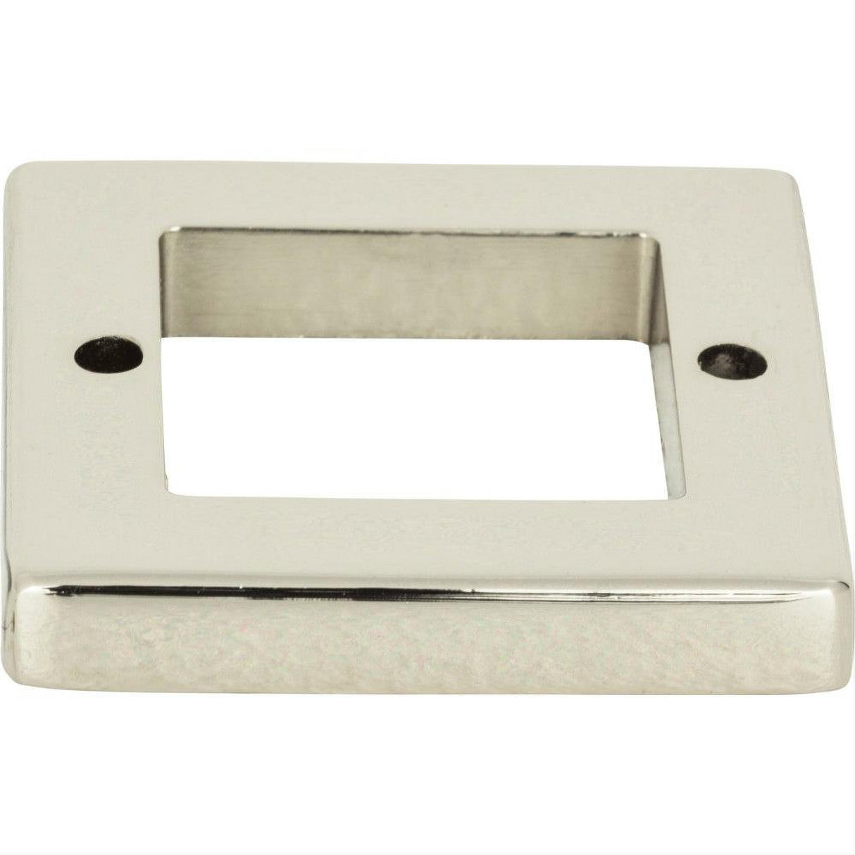 Atlas Homewares 392-PN Tableau Square Base 1-7/16" Backplate Polished Nickel