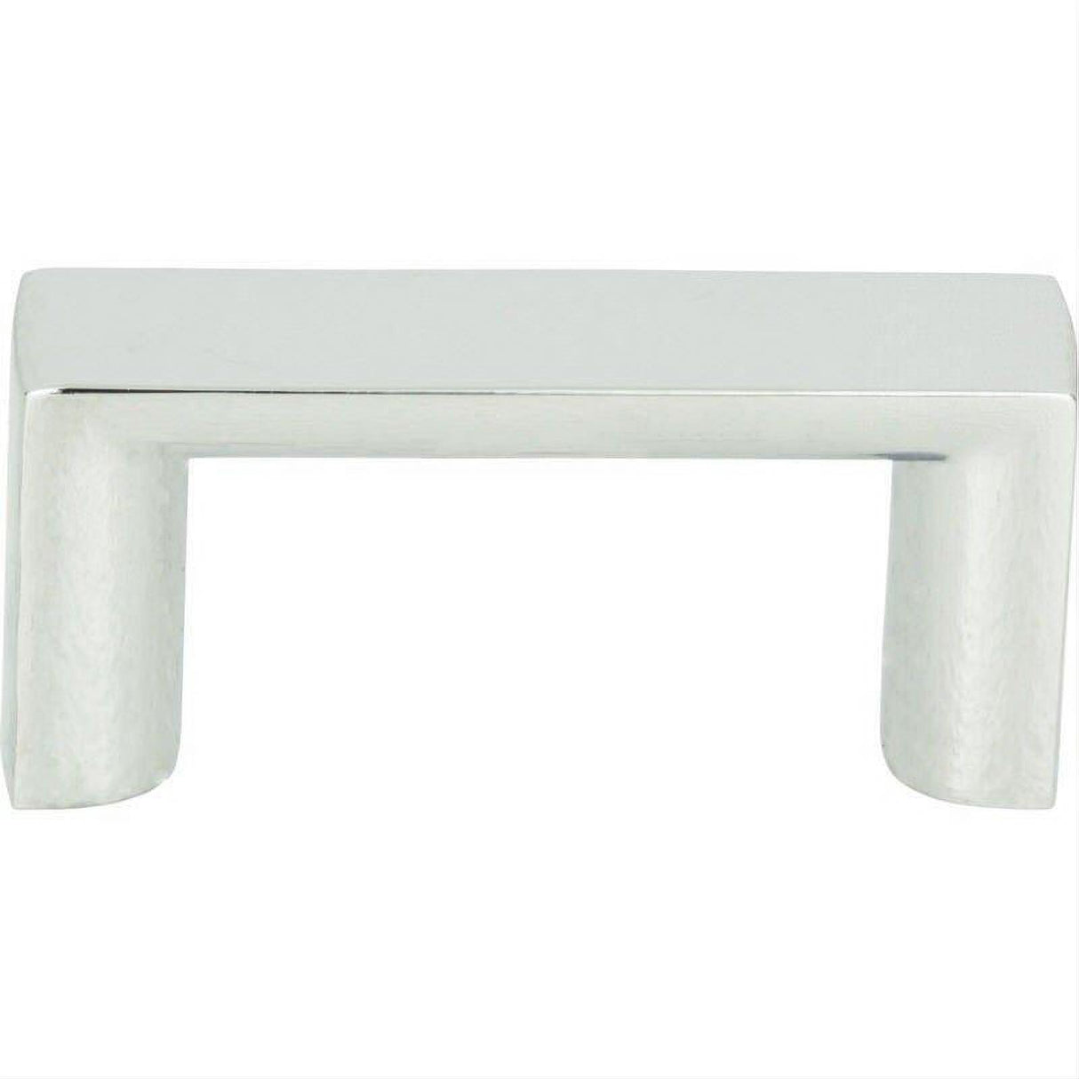 Atlas Homewares 400-CH Tableau Squared Pull 1 7/16 Inch Center to Center Polished Chrome