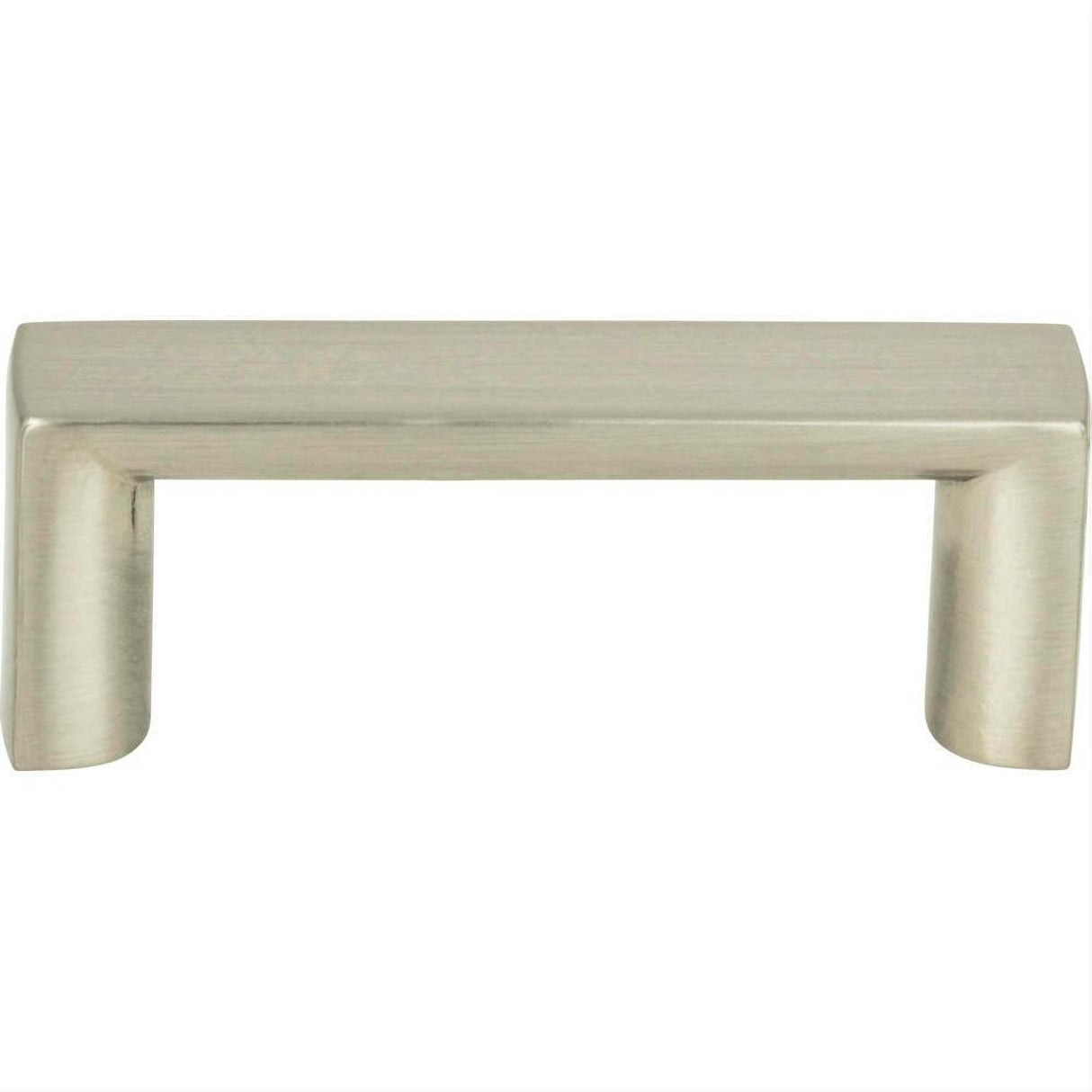 Atlas Homewares 401-BN Tableau Squared Handle 1-13/16" Brushed Nickel