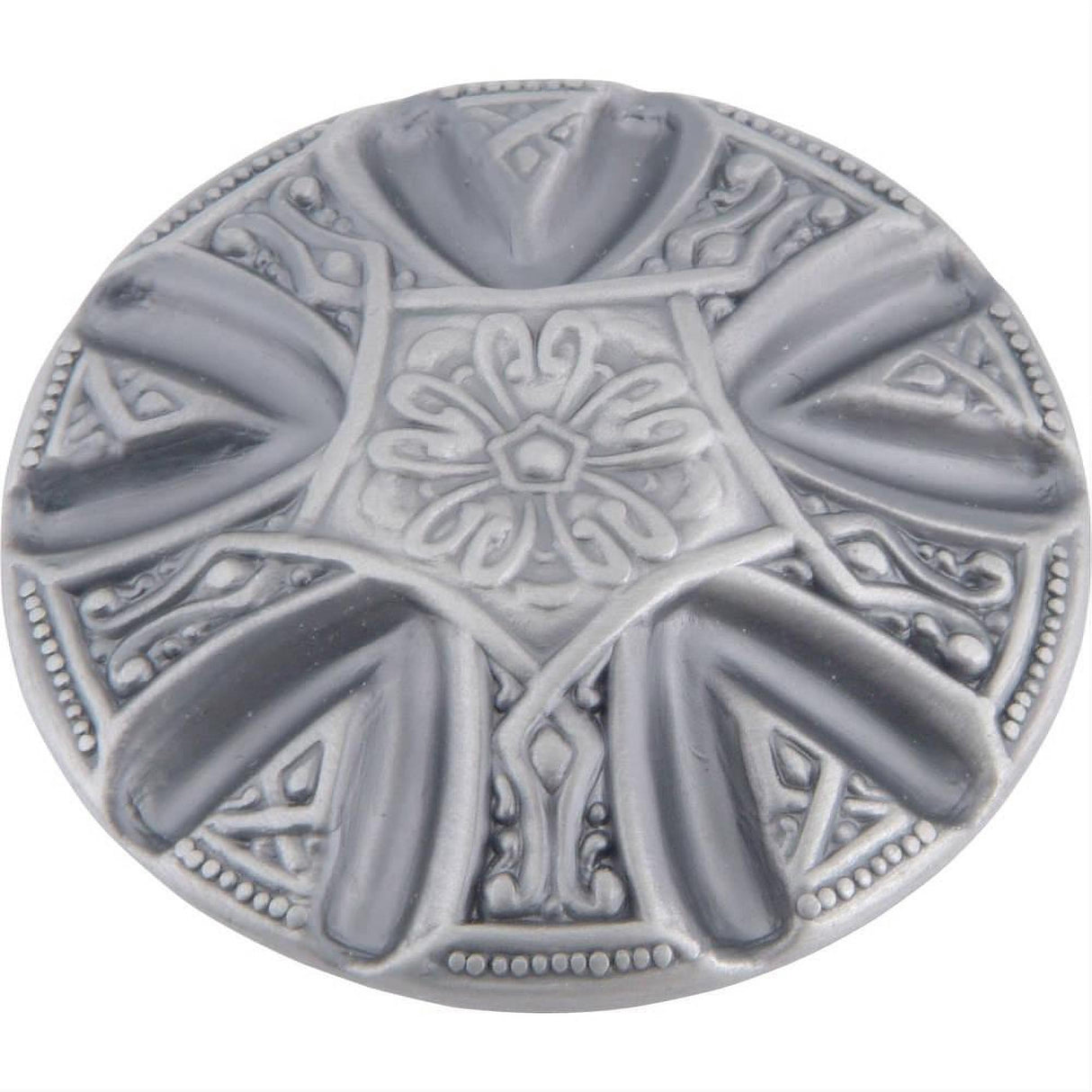 Atlas Homewares 4014-P Maltese Knob 1-5/8" Pewter
