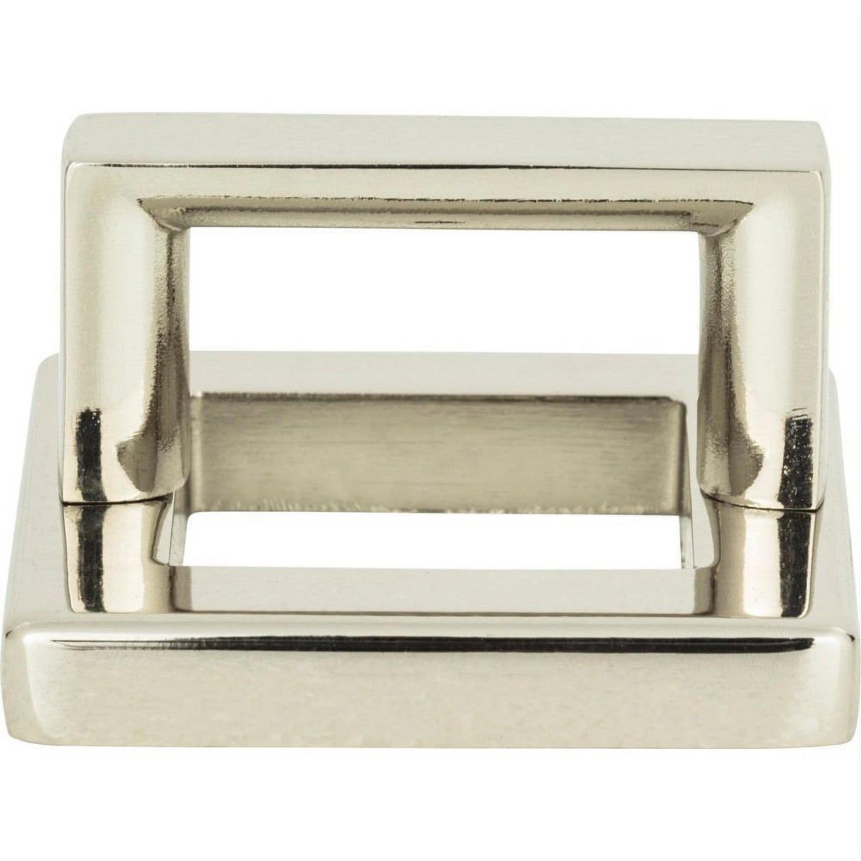 Atlas Homewares 408-PN Tableau Square Base and Top 1-7/16" Polished Nickel