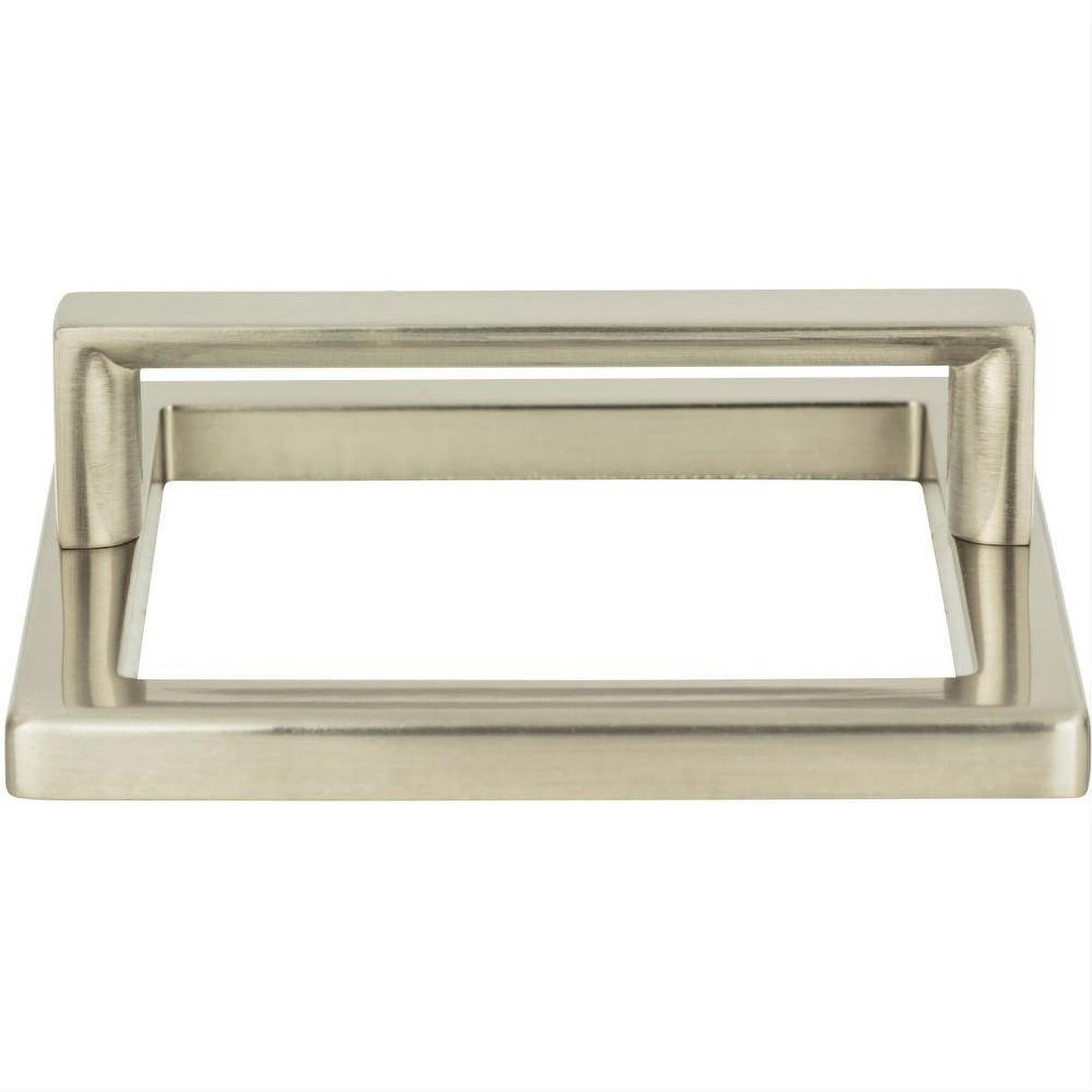 Atlas Homewares 411-BN Tableau Square Base and Top 3" Brushed Nickel