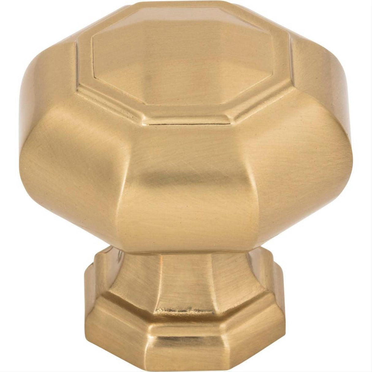 Atlas Homewares 418-WB Elizabeth Knob 1-1/4" Warm Brass