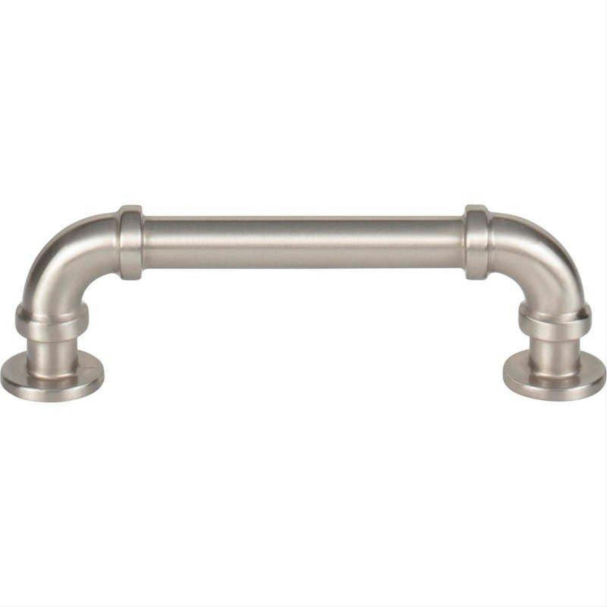 Atlas Homewares 432-BRN Steam Punk Pull 3 3/4 Inch Center to Center Brushed Nickel