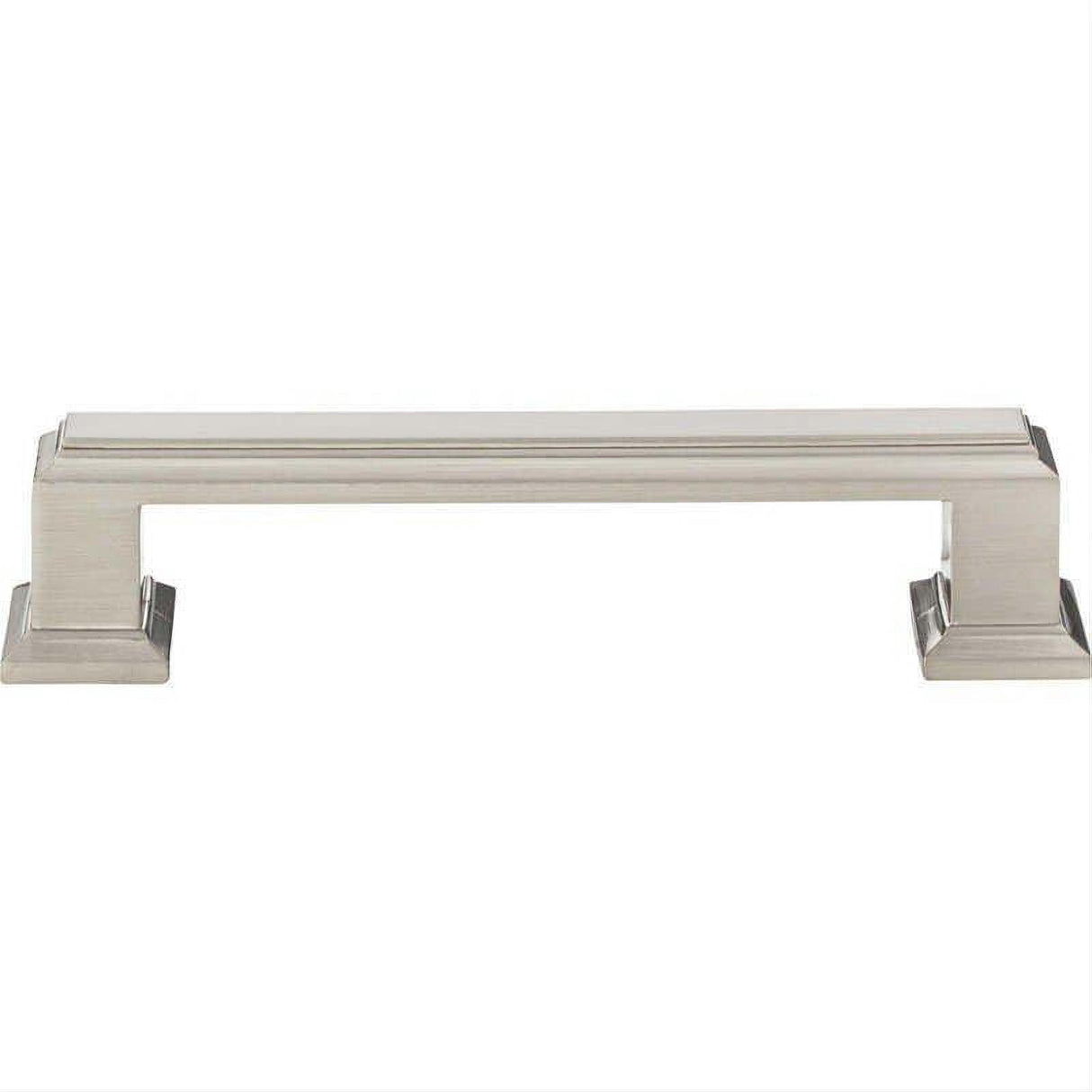 Atlas Homewares 435-BRN Sutton Place Pull 3 3/4 Inch Center to Center Brushed Nickel