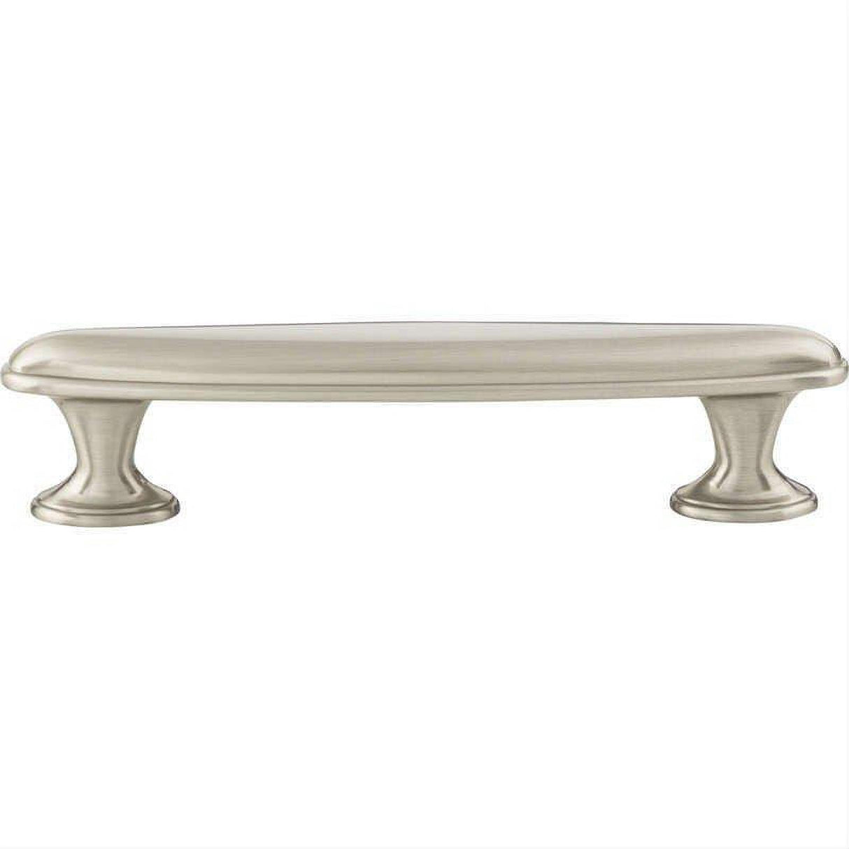 Atlas Homewares 439-BRN Austen Oval Pull 3 3/4 Inch Center to Center Brushed Nickel