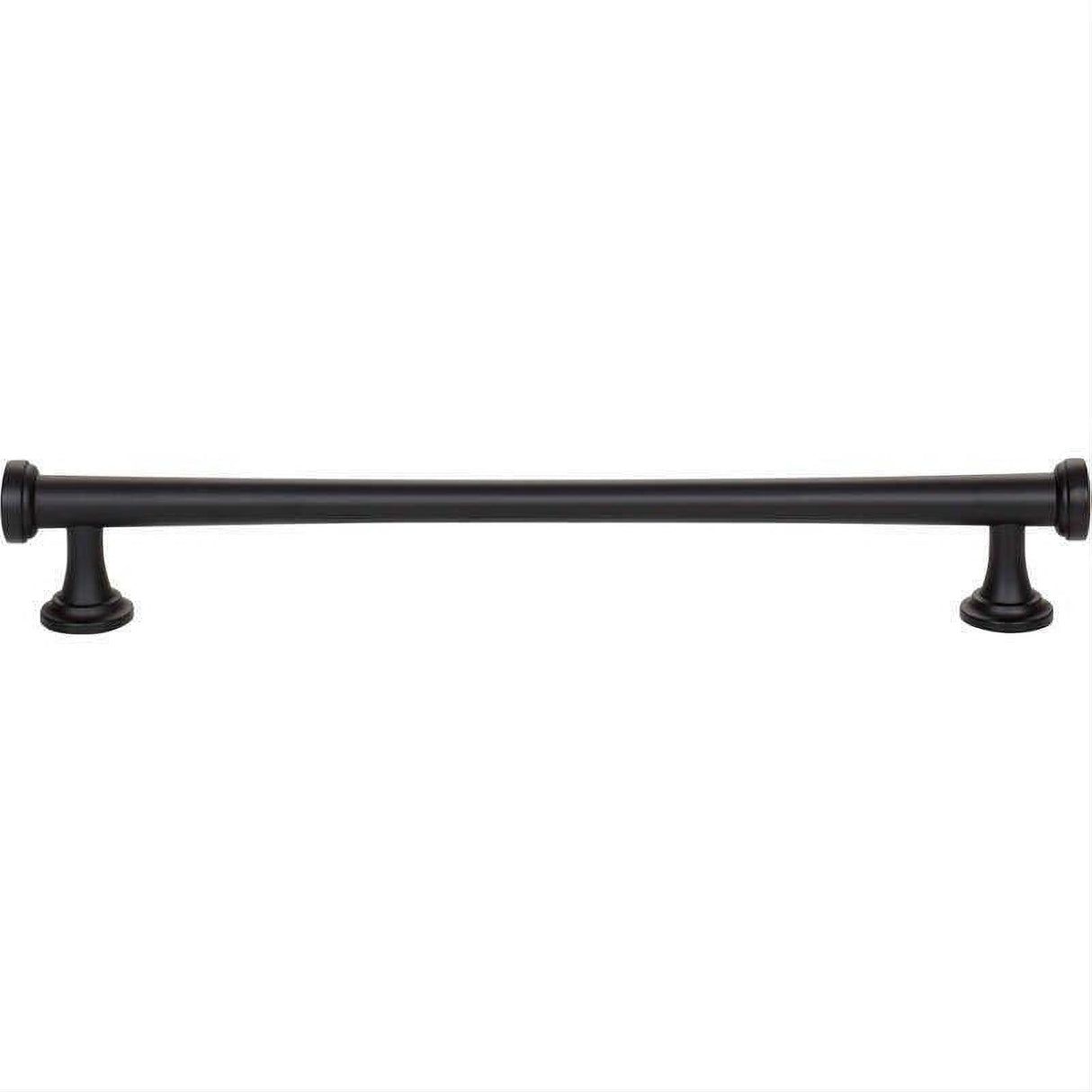 Atlas Homewares 442-BL Browning Pull 7 9/16 Inch Center to Center Champagne Matte Black