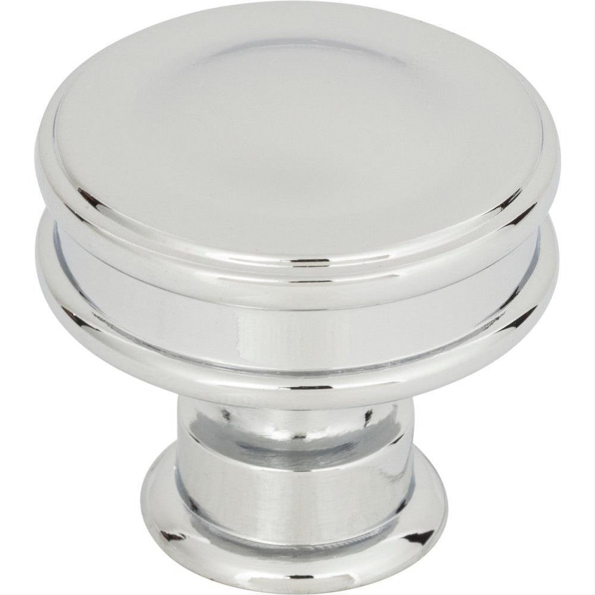 Atlas Homewares A100-CH Oskar Knob 1-1/4" Polished Chrome